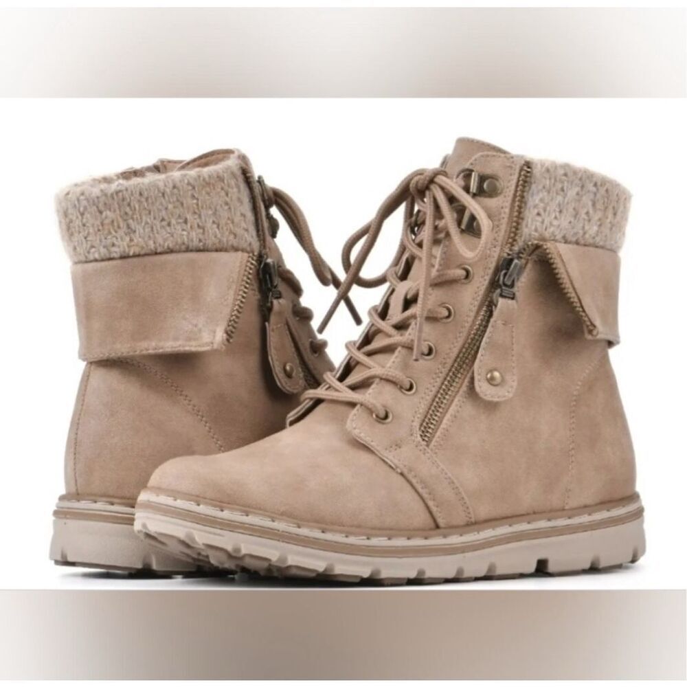 Cliffs Kaylee Tan Hiking Booties 9.5 M